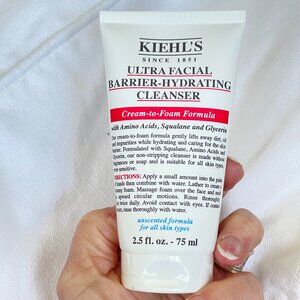 Kiehl's Ultra Facial Barrier-Hydrating Cleanser 2.5oz/75ml-New and Sealed!